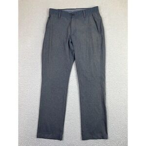 Under Armour Pants Mens 32x30 Gray 1347890 Vented Golf Performance Lightweight
